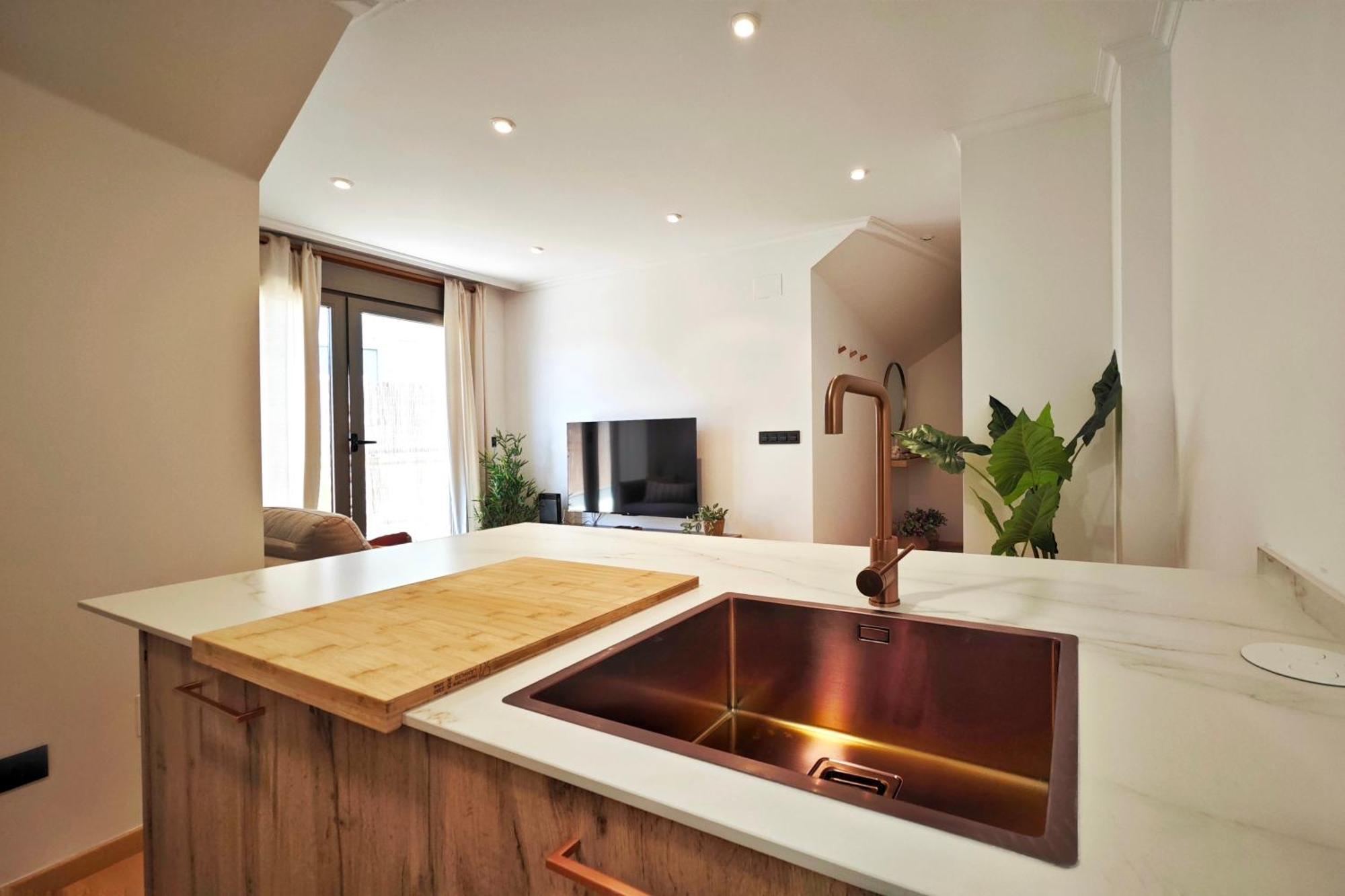 Desconectaengalicia Atico Castelao 50M Silgar Apartment Санксенсо Екстериор снимка