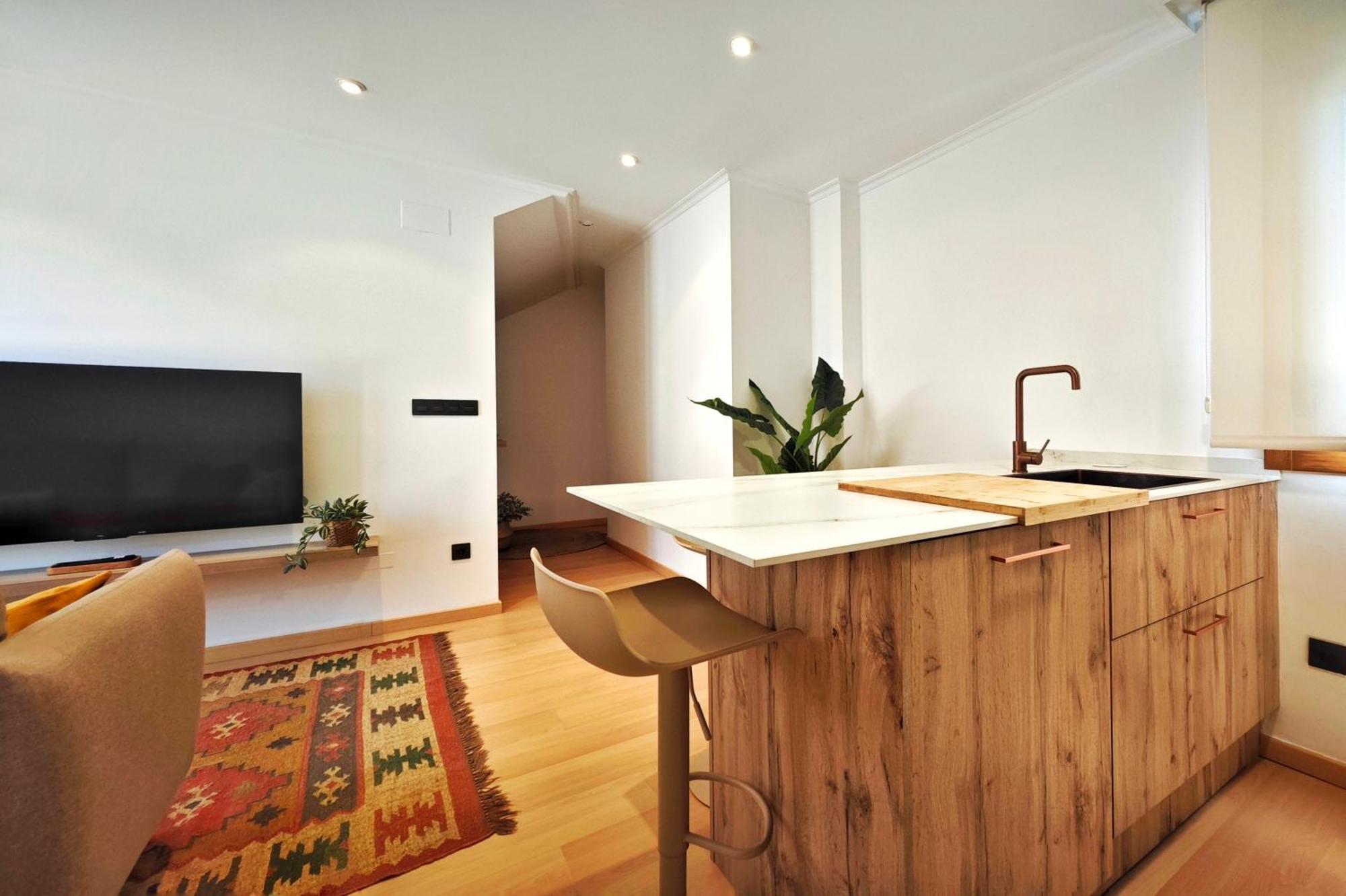 Desconectaengalicia Atico Castelao 50M Silgar Apartment Санксенсо Екстериор снимка
